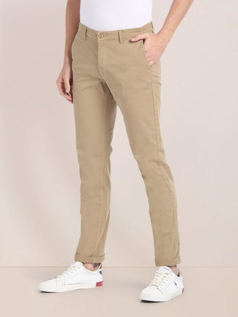 u.s. polo assn. light khaki cotton slim fit chinos