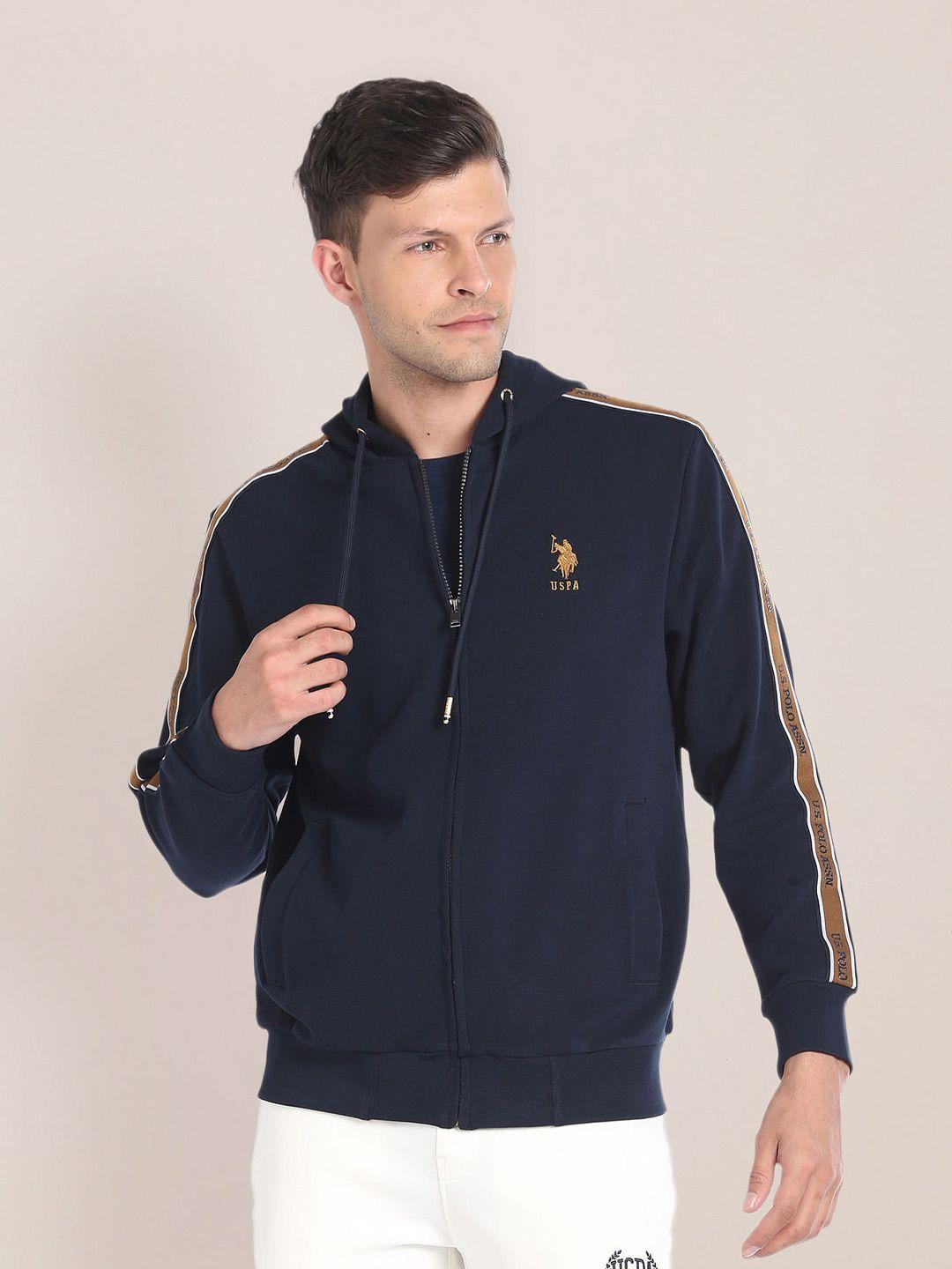 u.s. polo assn. long sleeves hooded sweatshirt