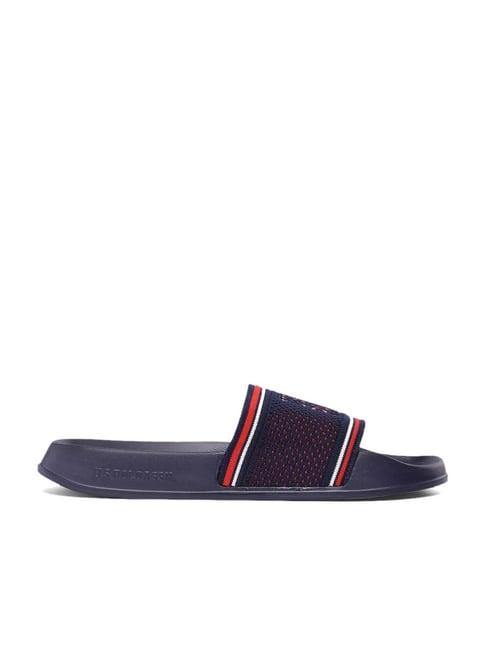 u.s. polo assn. men's breyton 3.0 navy slides