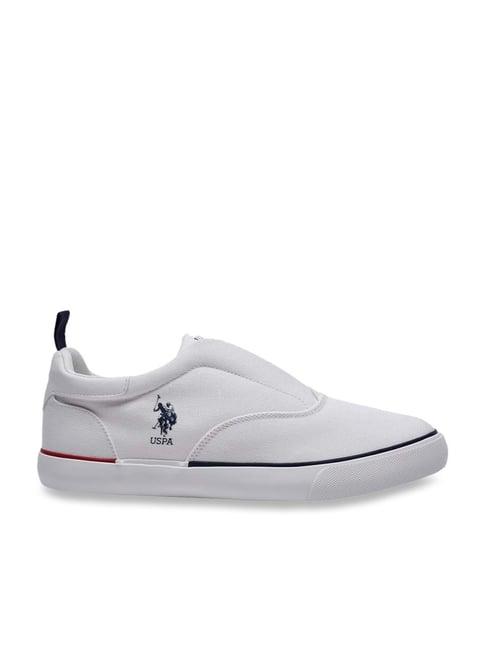 u.s. polo assn. men's maritt off white casual sneakers