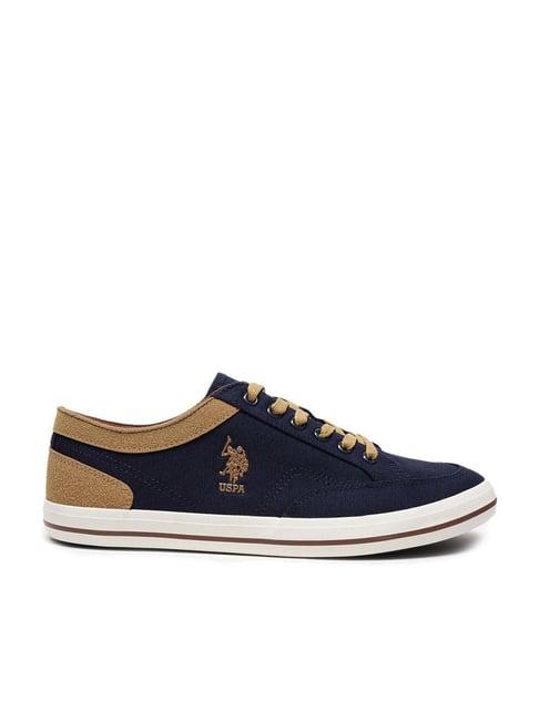 u.s. polo assn. men's monton 4.0 navy casual sneakers