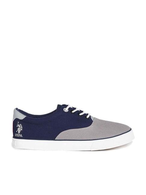 u.s. polo assn. men's navy casual sneakers