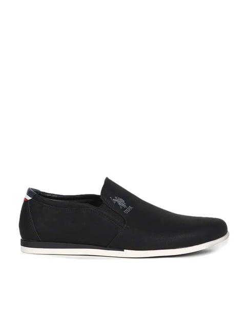 u.s. polo assn. men's wade 2.0 black casual loafers