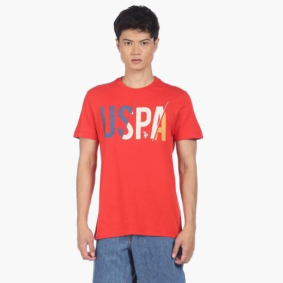 u.s. polo assn. men brand print regular fit t-shirt