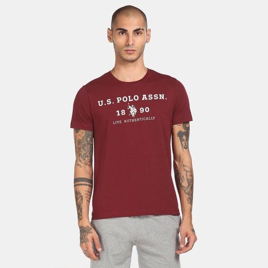 u.s. polo assn. men brand printed t-shirt