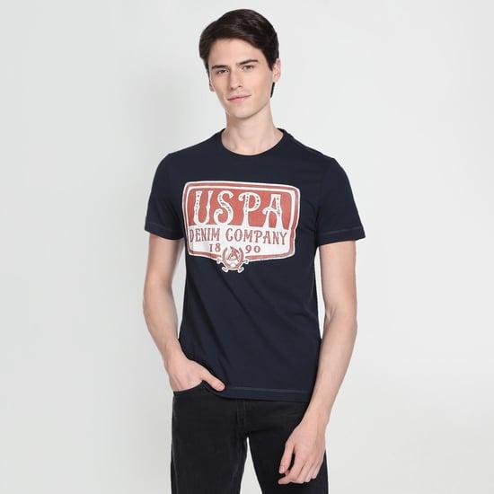 u.s. polo assn. men crew neck printed t-shirt