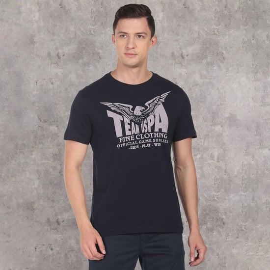 u.s. polo assn. men eagle printed regular fit t-shirt