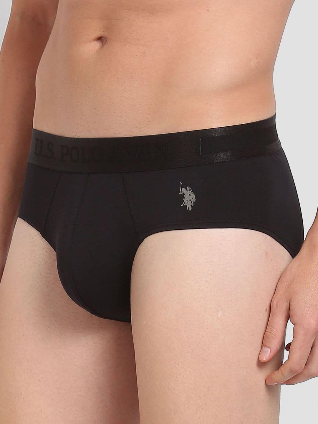 u.s. polo assn. men mid-rise basic briefs pb001-002-pl