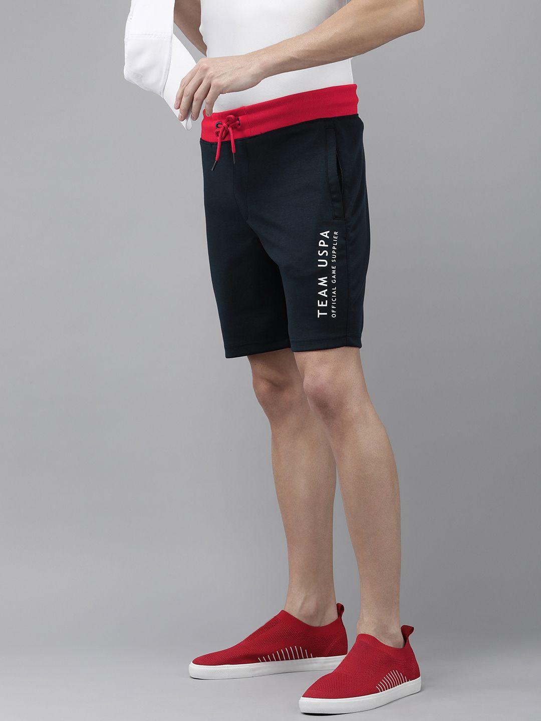 u.s. polo assn. men mid-rise casual shorts