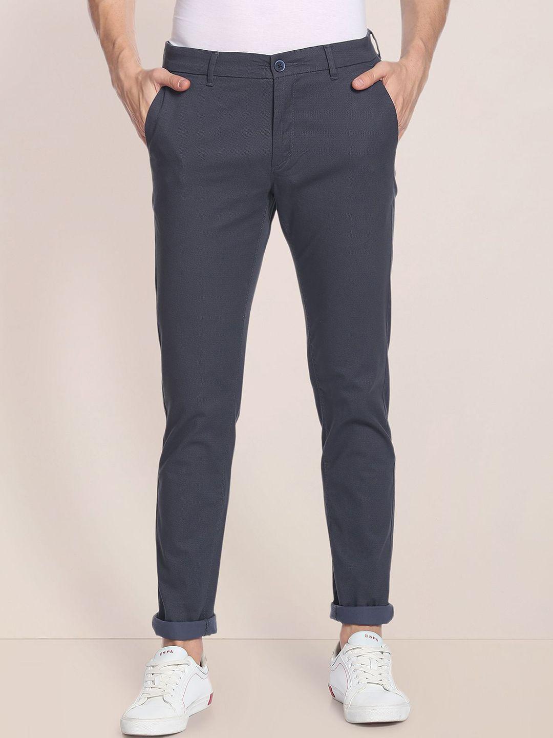 u.s. polo assn. men mid-rise chinos trousers