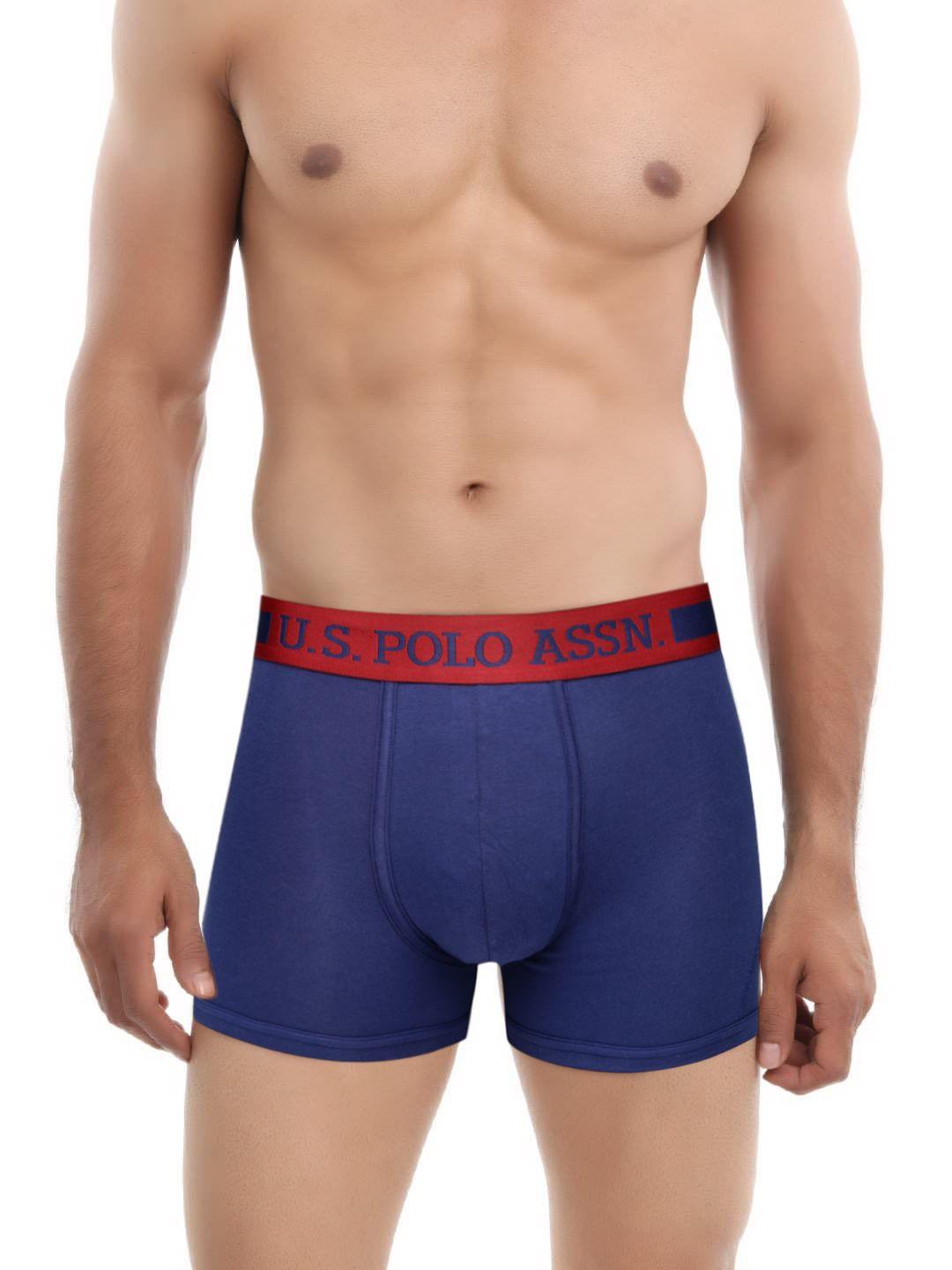 u.s. polo assn. men navy trunks i101-656-pl