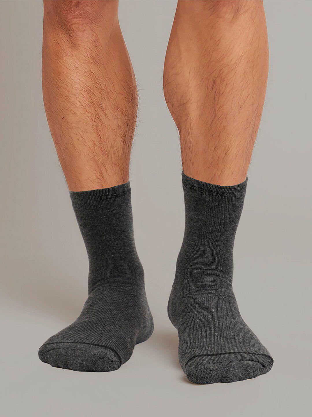 u.s. polo assn. men pack of 3 calf-length cotton socks
