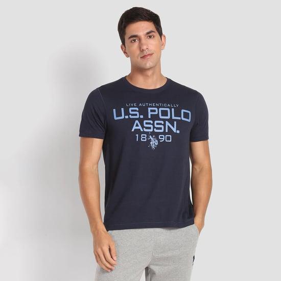 u.s. polo assn. men printed regular fit t-shirt