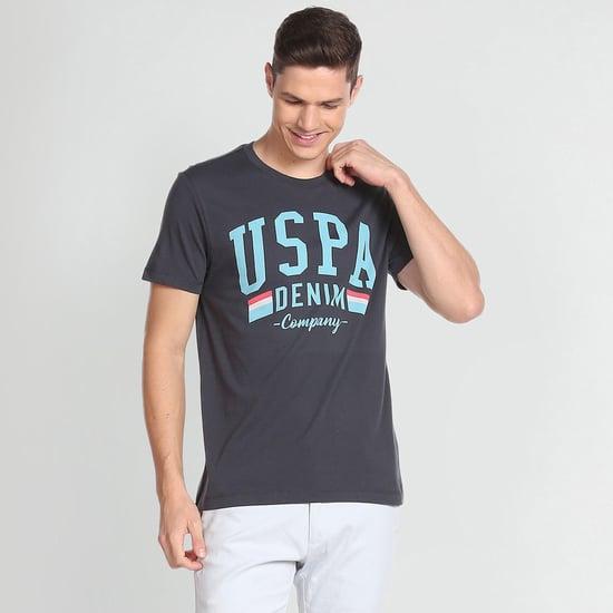 u.s. polo assn. men printed slim fit t-shirt