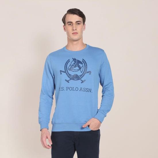 u.s. polo assn. men printed sweatshirt