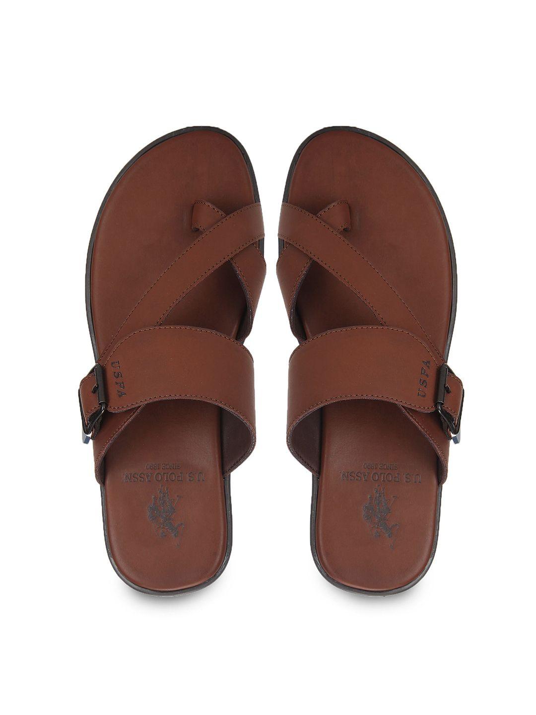 u.s. polo assn. men slip-on comfort sandals