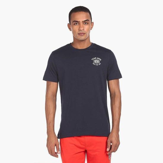 u.s. polo assn. men solid comfort fit t-shirt