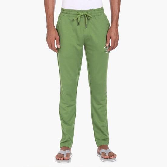 u.s. polo assn. men solid lounge track pants