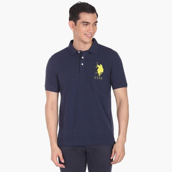 u.s. polo assn. men solid polo t-shirt