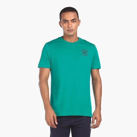 u.s. polo assn. men solid regular fit t-shirt