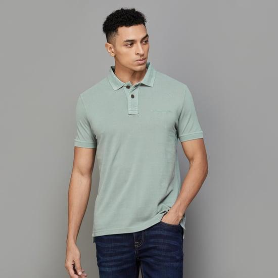 u.s. polo assn. men solid slim fit polo t-shirt