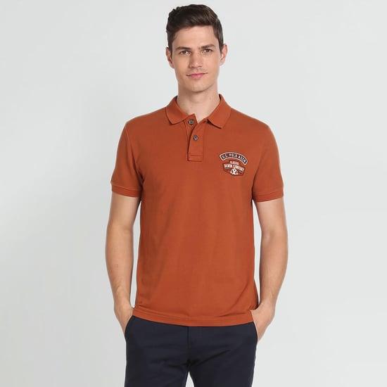 u.s. polo assn. men solid slim fit polo t-shirt