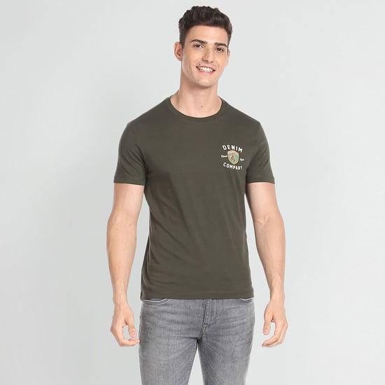 u.s. polo assn. men solid slim fit t-shirt