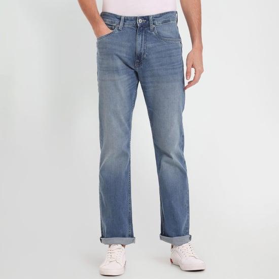 u.s. polo assn. men stonewashed bootcut jeans