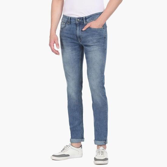 u.s. polo assn. men stonewashed skinny fit jeans