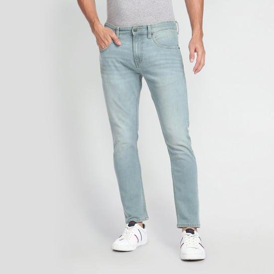 u.s. polo assn. men stonewashed tapered jeans