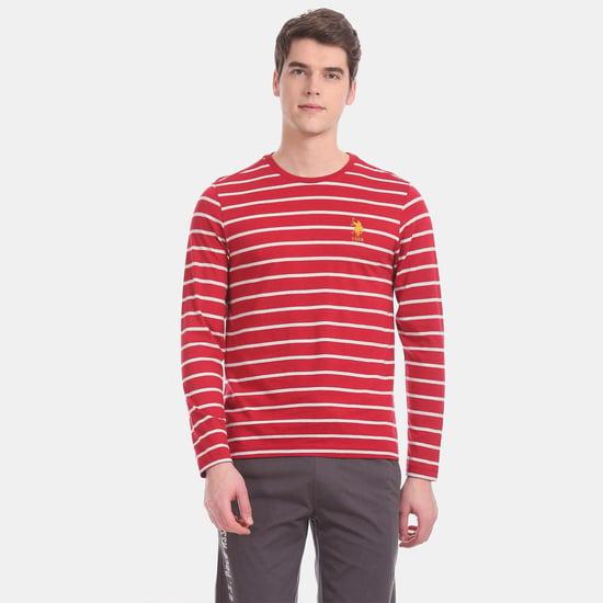 u.s. polo assn. men striped comfort fit t-shirt