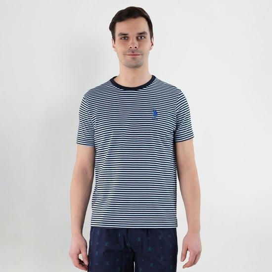 u.s. polo assn. men striped regular fit t-shirt