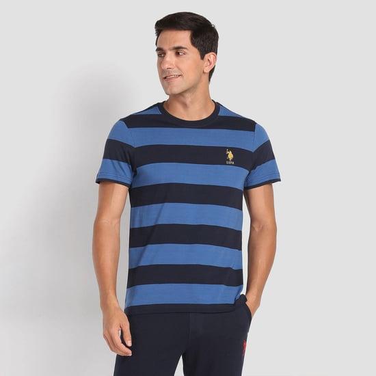 u.s. polo assn. men striped regular fit t-shirt