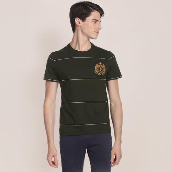 u.s. polo assn. men striped slim fit t-shirt