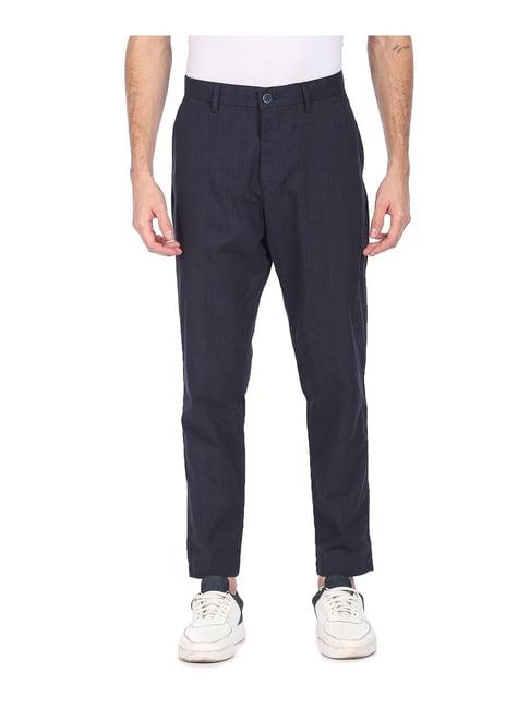 u.s. polo assn. navy checks trousers