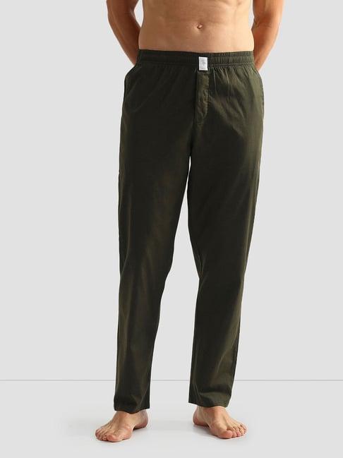 u.s. polo assn. olive regular fit lounge pants