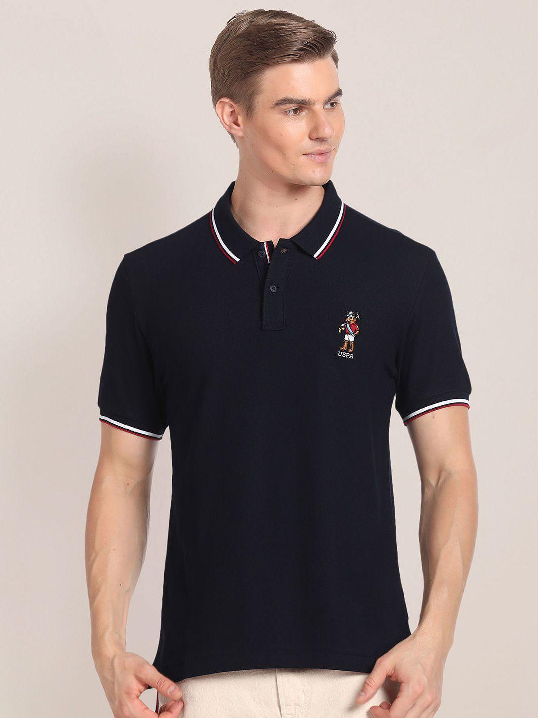 u.s. polo assn. polo collar cotton t-shirt