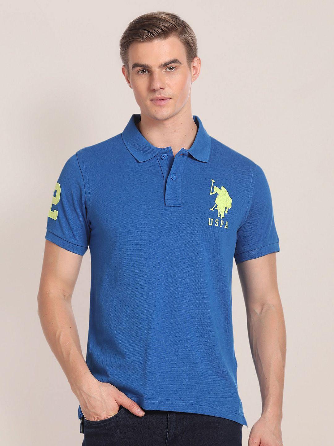 u.s. polo assn. polo collar cotton t-shirt