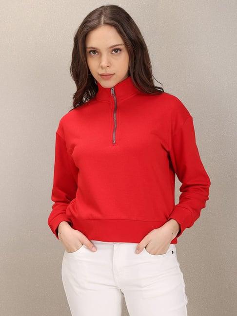 u.s. polo assn. red pullover