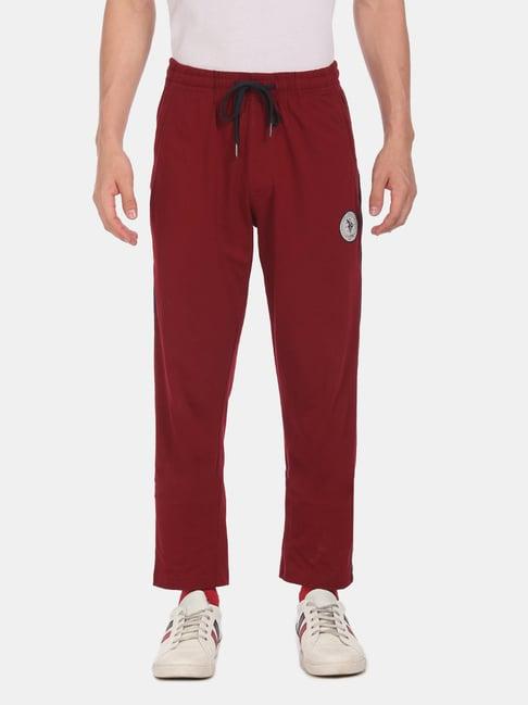 u.s. polo assn. red regular fit nightwear pyjamas