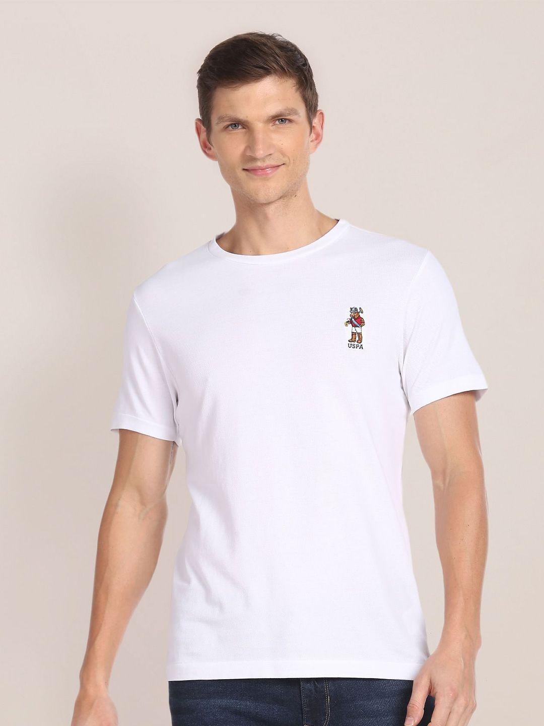 u.s. polo assn. round neck pure cotton t-shirt