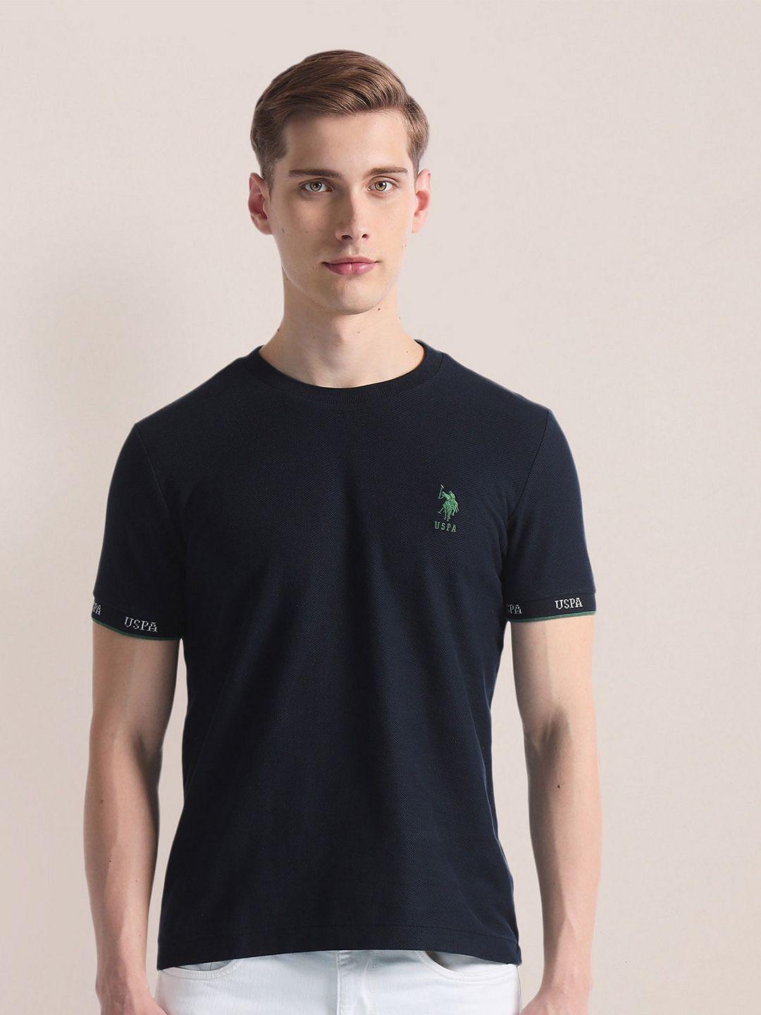 u.s. polo assn. round neck short sleeves slim fit t-shirt