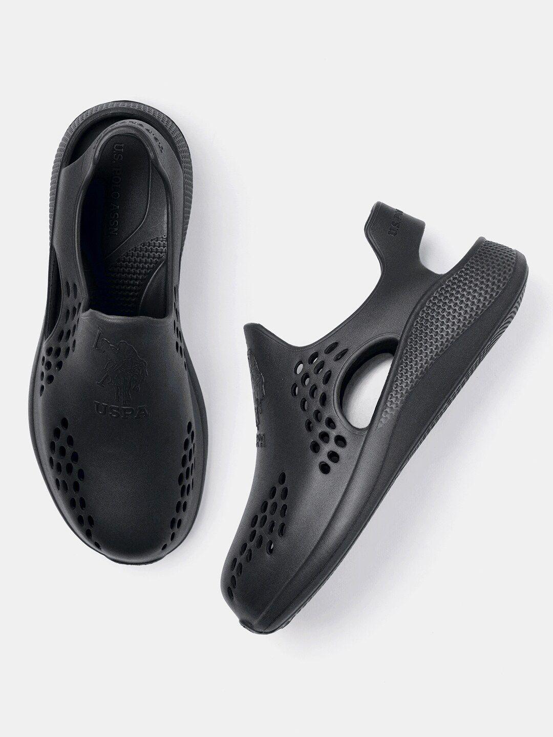u.s. polo assn. textured shoe-style sandals
