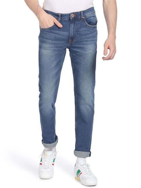 u.s. polo assn. warm blue cotton skinny fit jeans