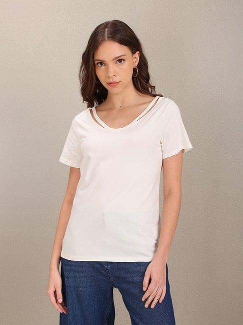 u.s. polo assn. white t-shirt