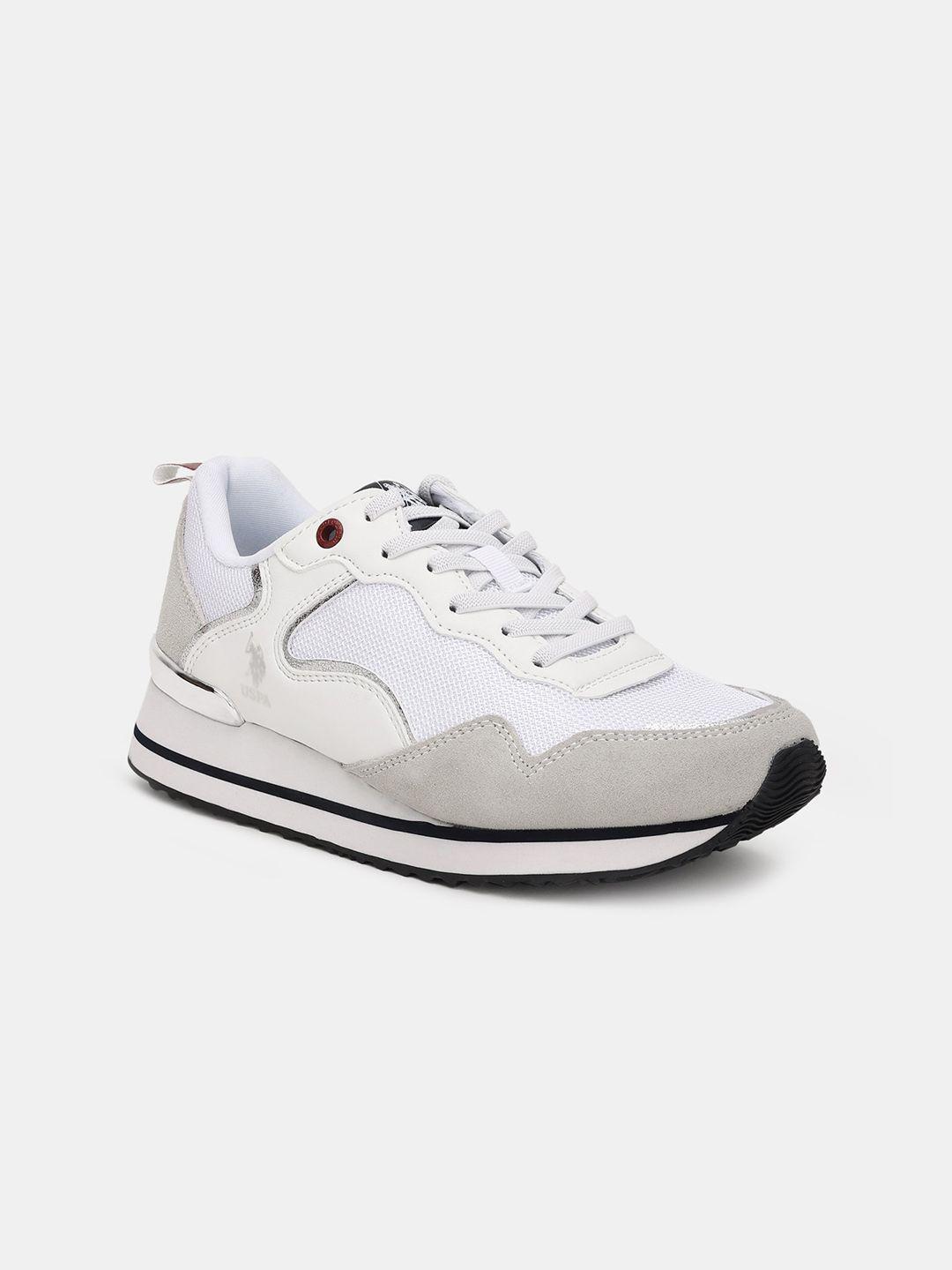 u.s. polo assn. women colourblocked sneakers