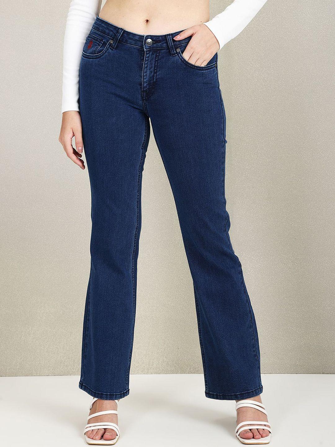 u.s. polo assn. women women mid-rise bootcut jeans