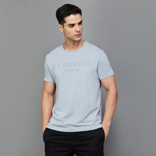 u.s. polo men printed regular fit t-shirt