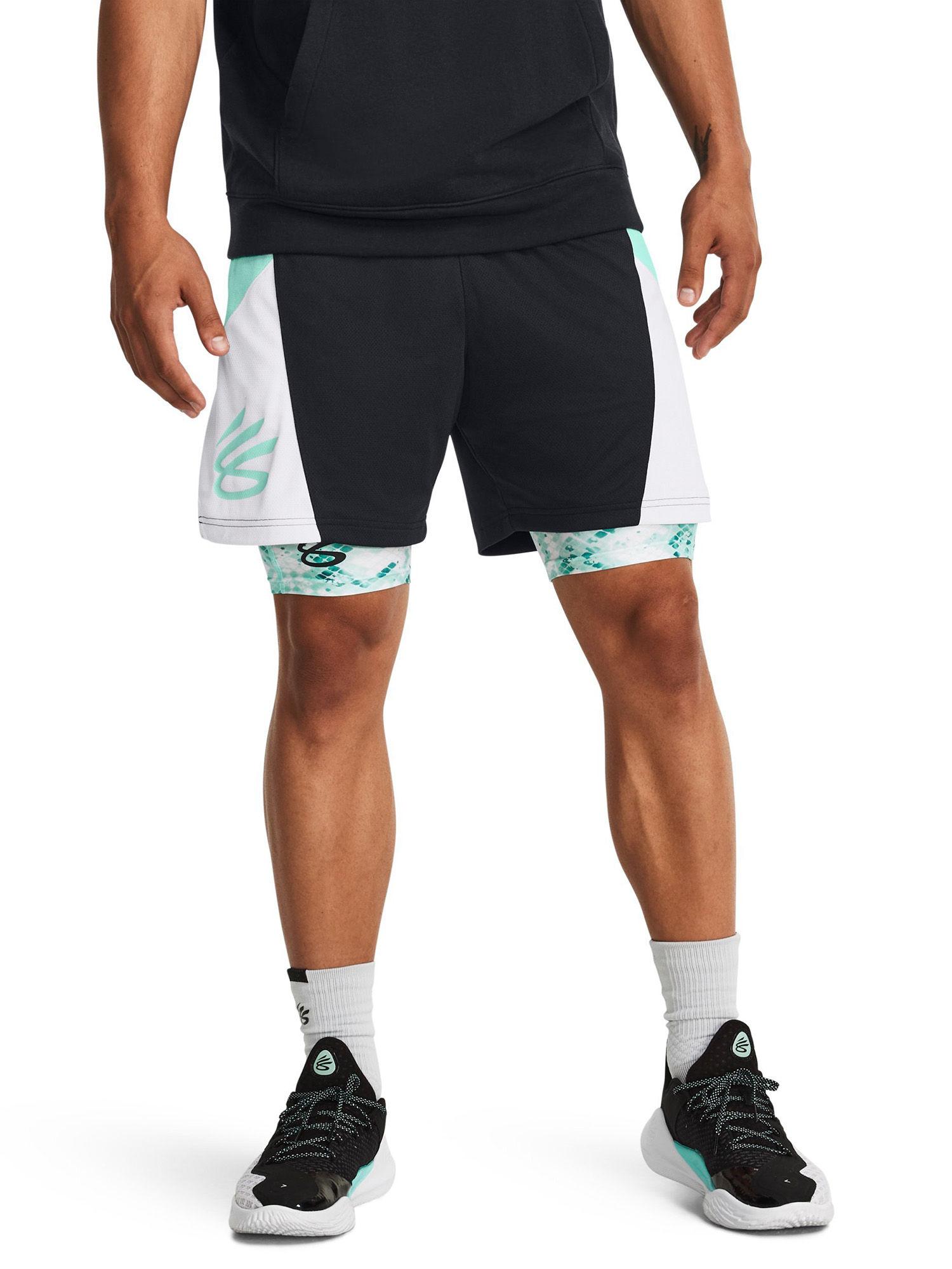 ua curry splash black shorts