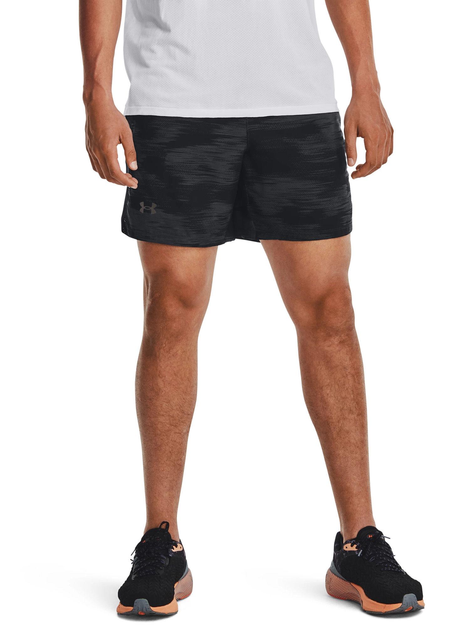 ua launch 7'' printed shorts